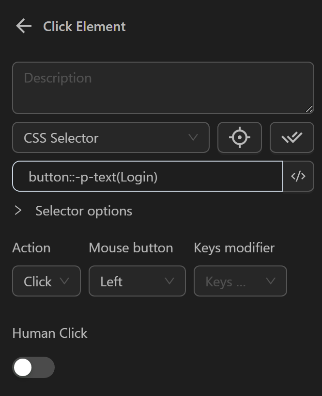 selector