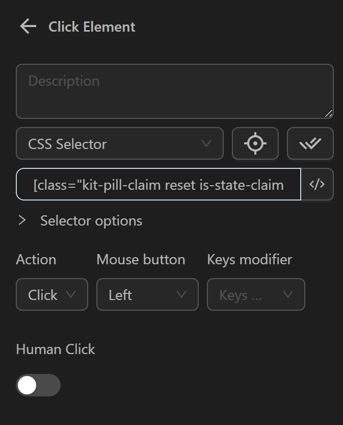 selector