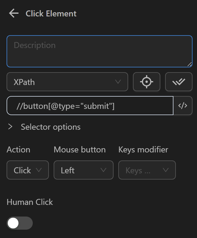 selector