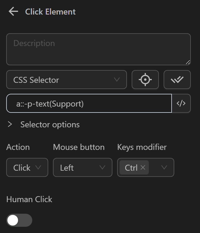 click