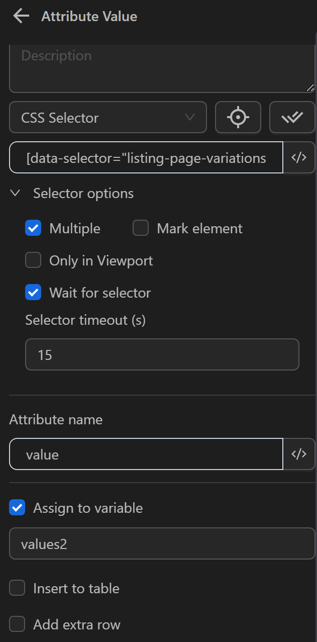 Attributes