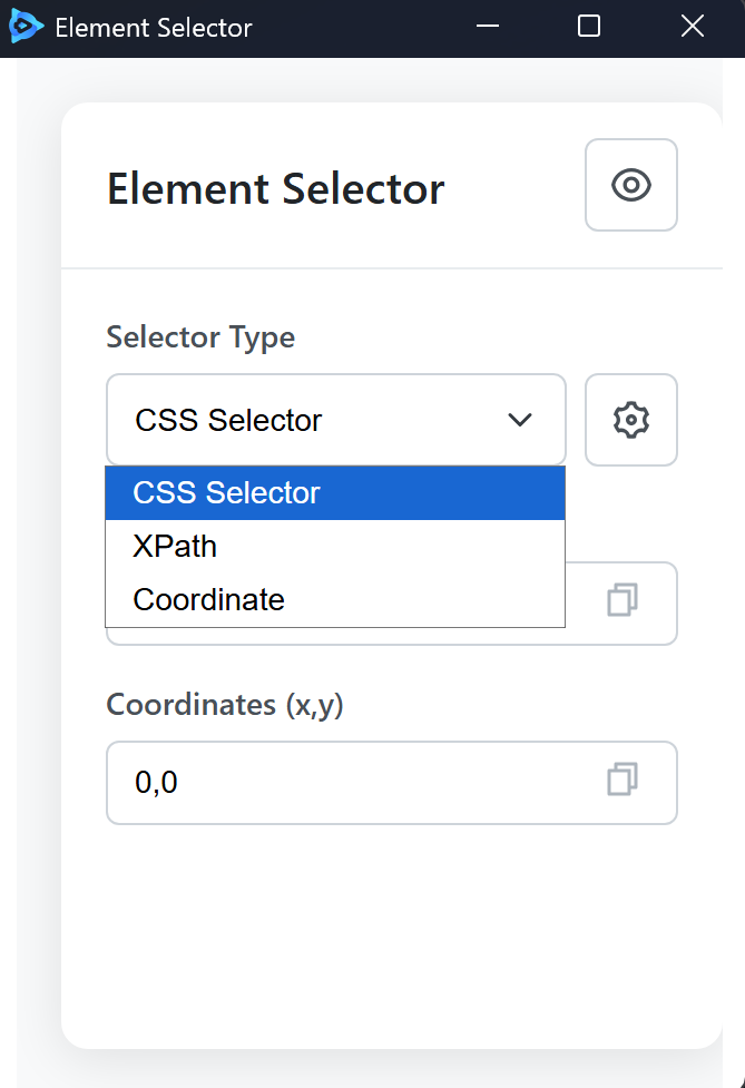 selector