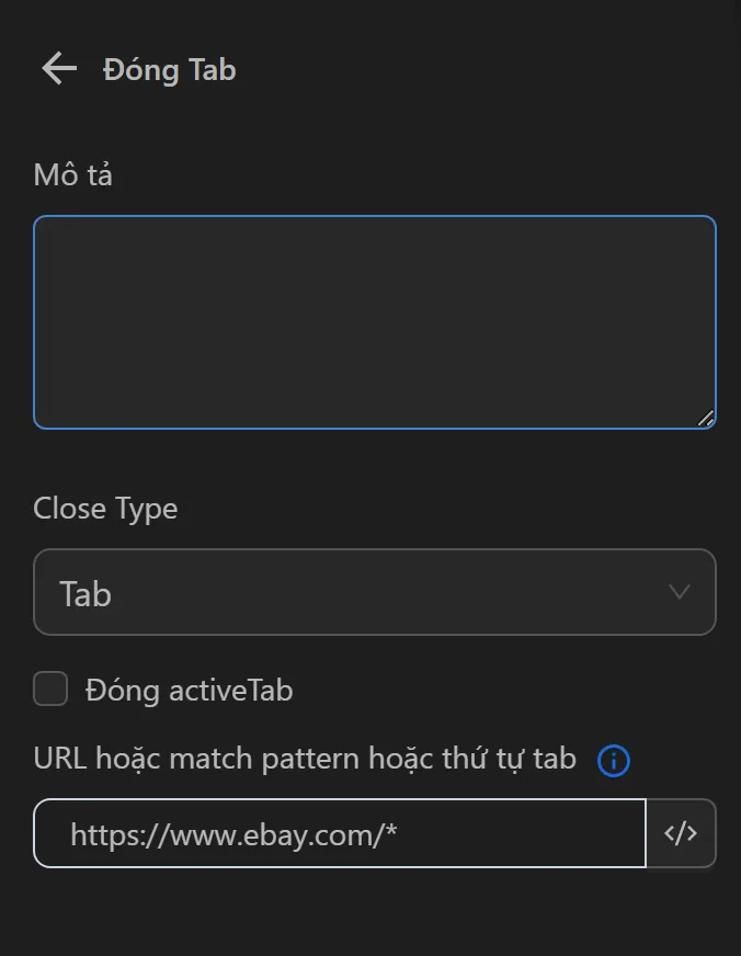 tabs