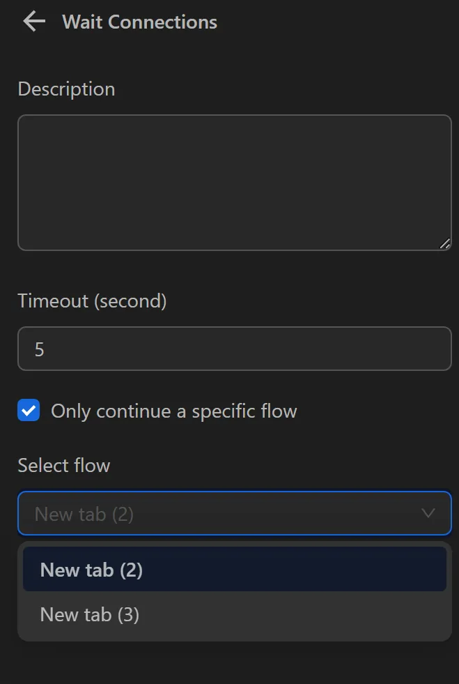 specific flow enable