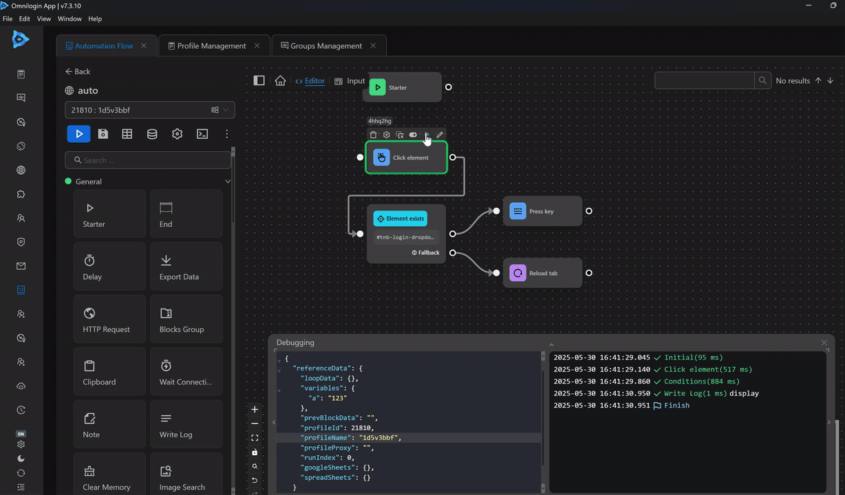 while loop example