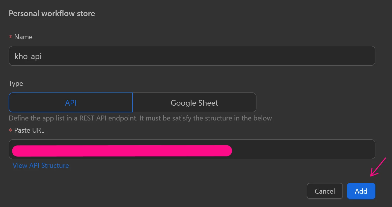 personal_workflow_store