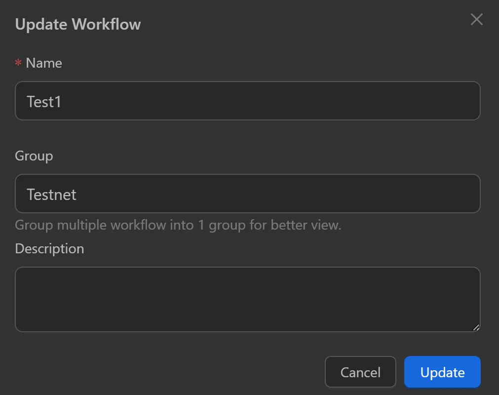 workflows
