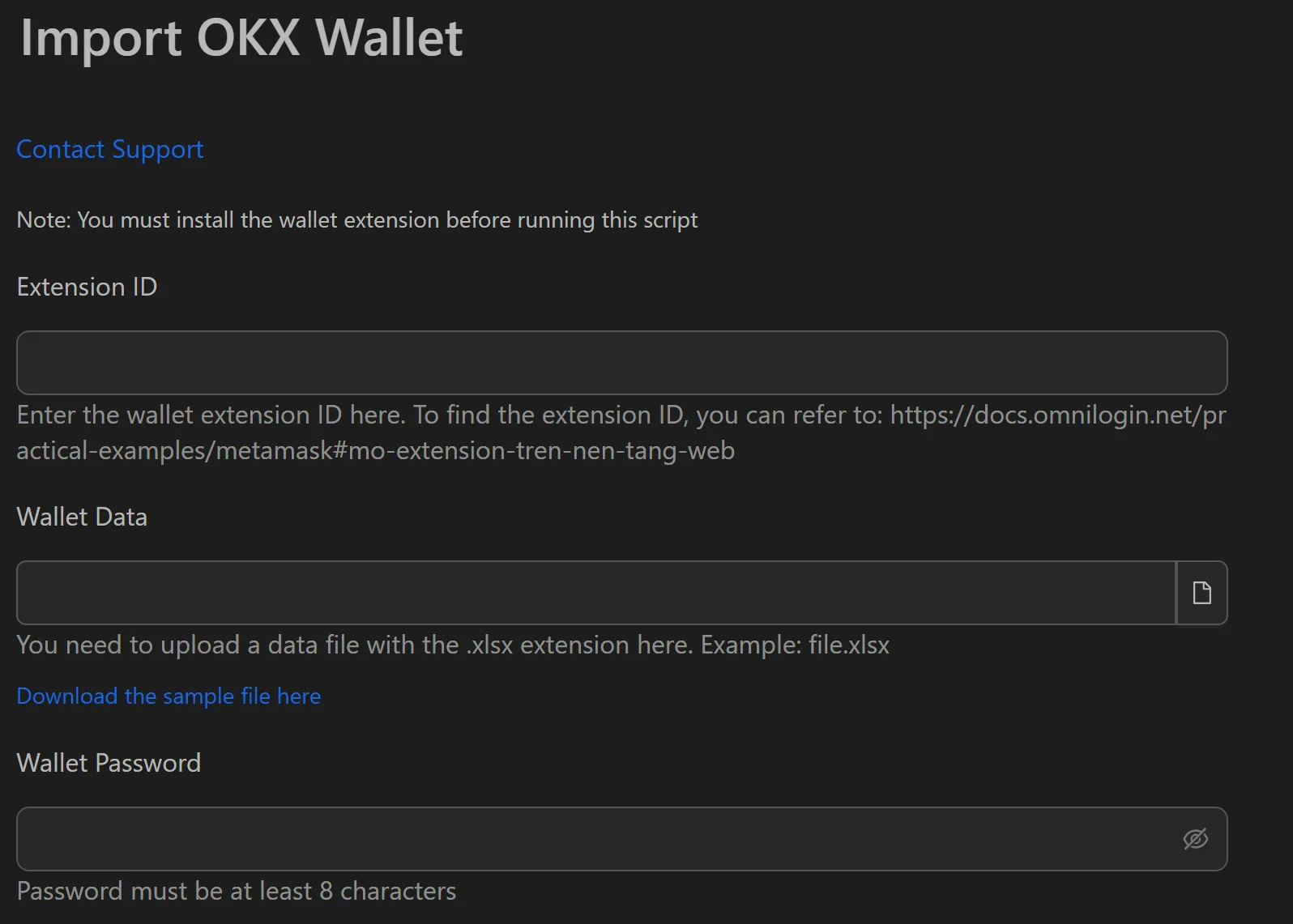 bulk_import_okx_wallets_in_omnilogin