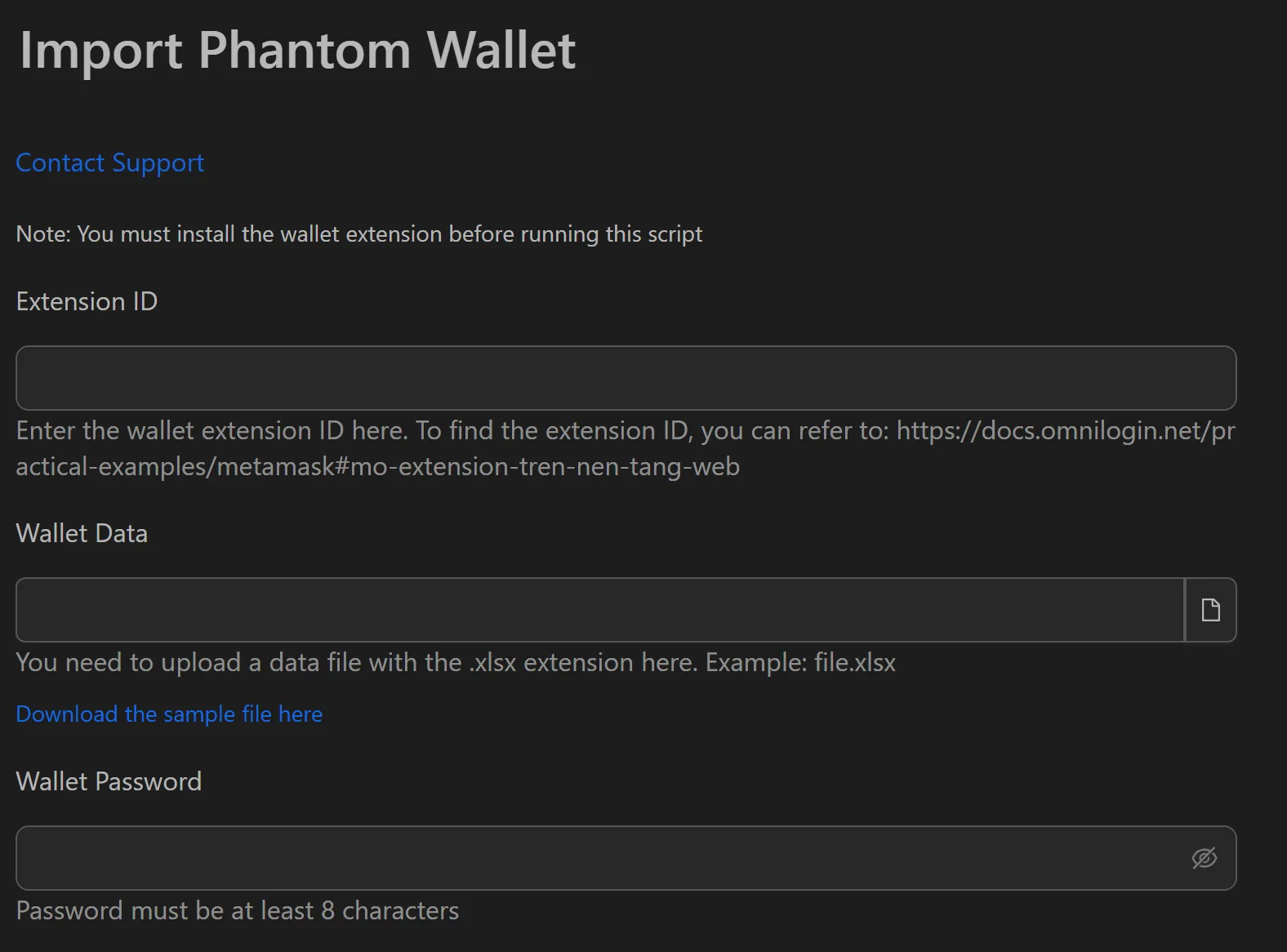 bulk_import_phantom_wallets_in_omnilogin